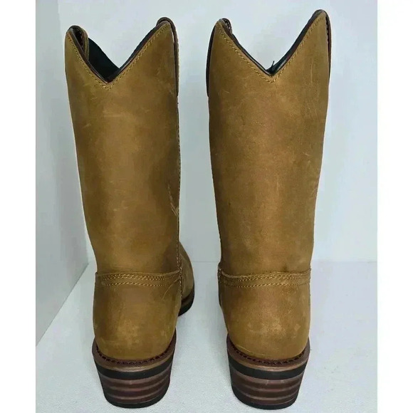 Dan Post Albuquerque Waterproof Work Boot DP69681, Distressed Mid Brown Sz 10 D - Picture 8 of 13